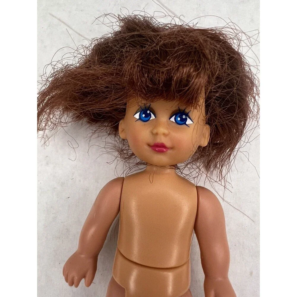 Kid Kore Vintage 1998 Doll Red Brown Hair Blue Eyes 5